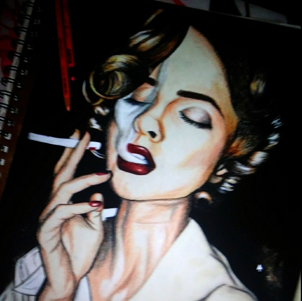 Custom Charcoal /Pencil Hand drawn Vintage look